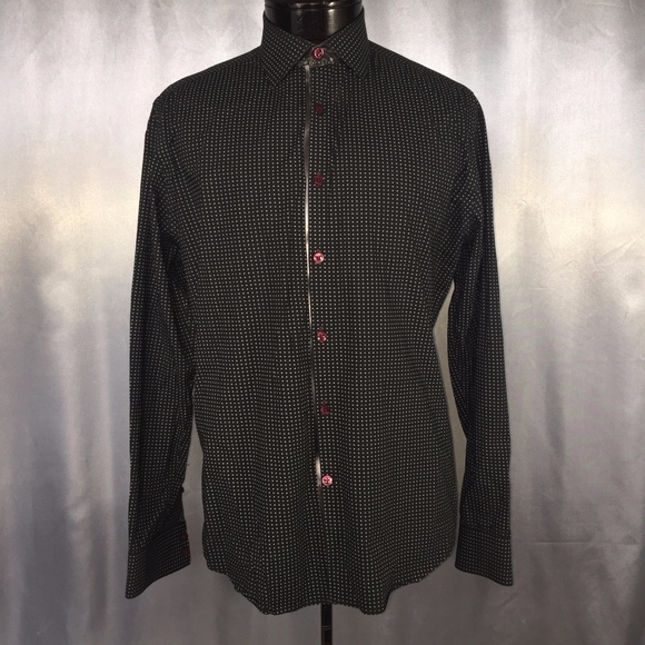 Stone Rose Other - Stone Rose polka dotted mens dress shirt